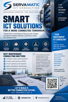 Servamatic ICT Consulting Flyer